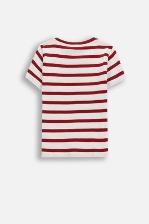 COCCODRILLO t-krekls ar īsam piedurknēm, sarkani, WC6143202GGK-017-110, 110 izmērs 