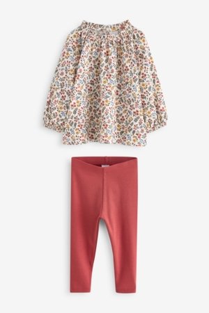 NEXT krekls ar garām piedurknēm un legingi, 386047 68-74