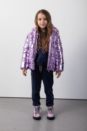 COCCODRILLO jakete OUTERWEAR GIRL KIDS, violeta, cm
