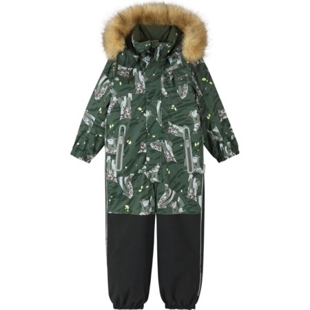 REIMA ziemas virsdrēbes KIPINA, zaļa, 5100040C-8511, cm 