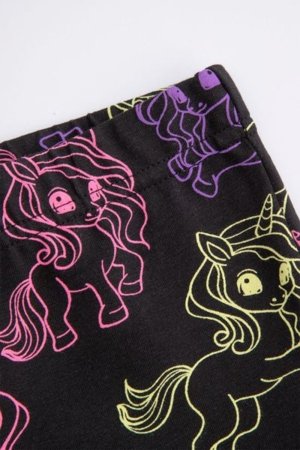 COCCODRILLO legingi RAVE GIRL KIDS, melns, ZC5122102RGK-021-110, 110 cm 