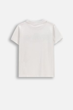 COCCODRILLO t-krekls ar īsam piedurknēm, balti, WC6143204MBK-001-116, 116 cm 