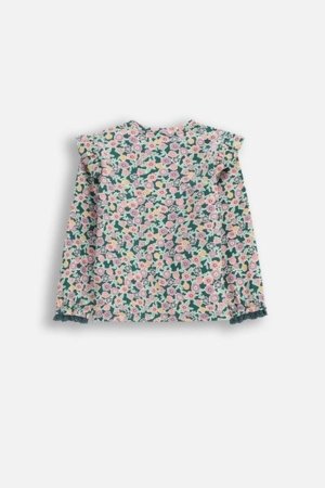 COCCODRILLO t-krekls HAPPY PUPPY GIRL NEWBORN, krāsa, cm 
