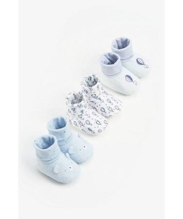 MOTHERCARE tekstila apavi, 3 gab., BB562 579797