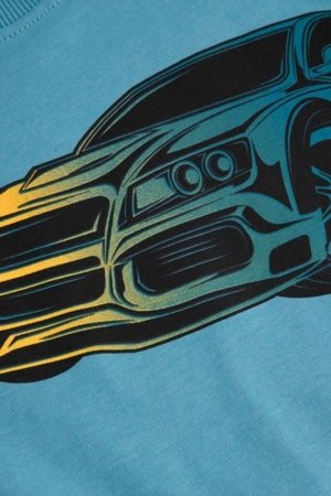 COCCODRILLO t-krekls CITY RACING BOY JUNIOR, zils, cm