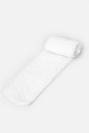 COCCODRILLO zeķubikses TIGHT MICROFIBRE COLORFUL, baltas, WC4380302TMC-001- 