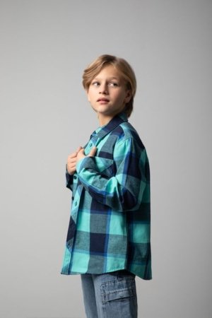 COCCODRILLO krekls, zili, WC6136108CHB-013-140, 140 cm 