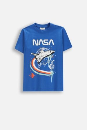 COCCODRILLO t-krekls ar īsam piedurknēm, zili, izmērs 