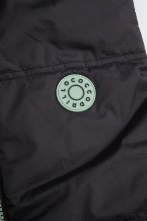 Coccodrillo divpusēja veste, melna, izmērs 