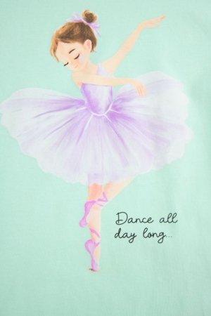 COCCODRILLO t-krekls ar garām piedurknēm, mint, cm 