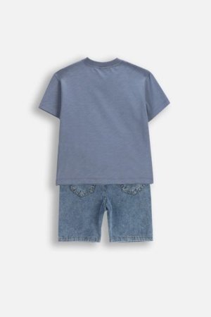 COCCODRILLO komplekts SUMMER SET BOY KIDS, krāsa, WC5117302XBK-022-116, 116 cm 