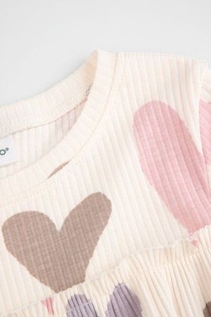 COCCODRILLO kleita ar garām piedurknēm, smilšu krāsa, WC6129101HGK-003-110, 110 cm 