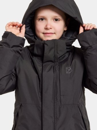 DIDRIKSONS ziemas jaka PORFYR, melna, 505389-060, 160 cm 