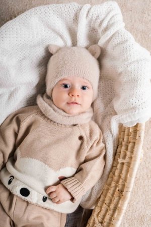 BROEL cepure ACCESSORIES WINTER BOY, bēša,  ZB3364101AWB-002 