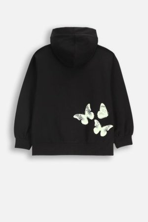 COCCODRILLO džemperis RAVE GIRL JUNIOR, melns, ZC5132401RGJ-021-158, 158 cm 