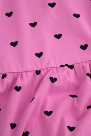 COCCODRILLO kleita ar īsam piedurknēm, rozā, izmērs 