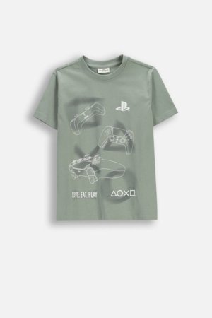 COCCODRILLO t-krekls ar īsam piedurknēm, zali, izmērs 