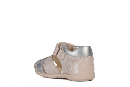 GEOX sandales lt rose/silver, B151QC-0HI10-C8237 B151QC-0HI10-C8237-1