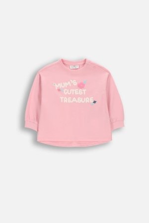 COCCODRILLO t-krekls ar garām piedurknēm, smilšu krāsa, izmērs 