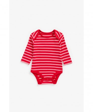 MOTHERCARE bodijs ar garām piedurknēm, 5 gab., ZC322 555603