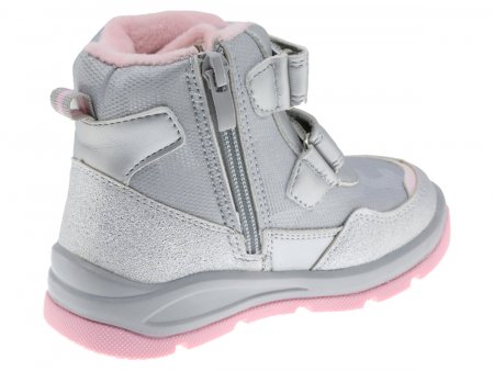 BEPPI ziemas zābaki, sudraba krāsa, 23 izmērs, 2193650 2193650-25