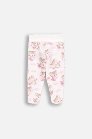 COCCODRILLO legingi UNDERWEAR SPECIAL GIRL, krēmveida, WC5403101USG-003-074, 74 cm 