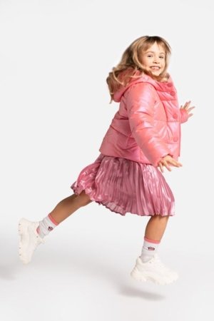 COCCODRILLO jaka OUTERWEAR GIRL KIDS, rozā, WC5152702OGK-025-146, 146 cm 