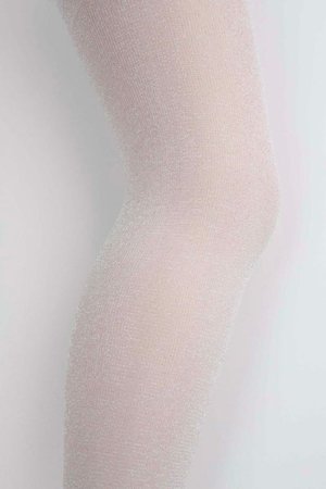 COCCODRILLO zeķubikses TIGHT MICROFIBRE COLORFUL, balts, ZC5380316TMC-001-104, 104/110 cm