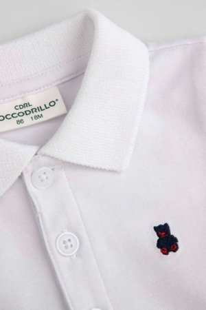 COCCODRILLO smėlinukas, baltas, cm 