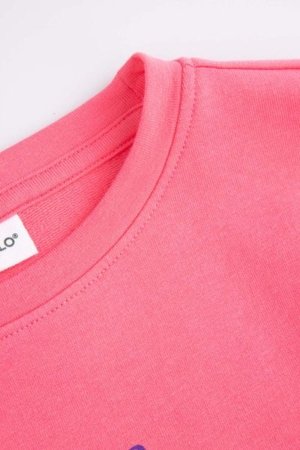 COCCODRILLO džemperis RAVE GIRL KIDS, rozā, ZC5132101RGK-007-116, 116 cm 