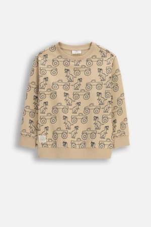 COCCODRILLO džemperis, smilšu krāsa, WC6132102NBK-002-122, 122 cm 