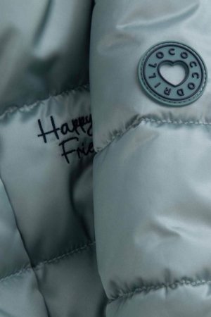 COCCODRILLO jakete OUTERWEAR GIRL KIDS, zaļš, cm