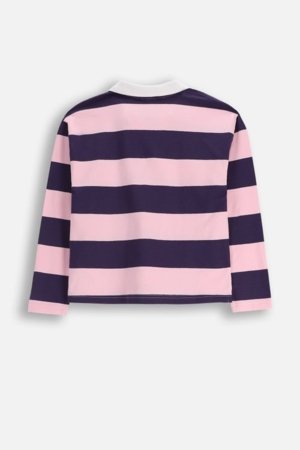 COCCODRILLO polo ar garām piedurknēm, rozā, cm 