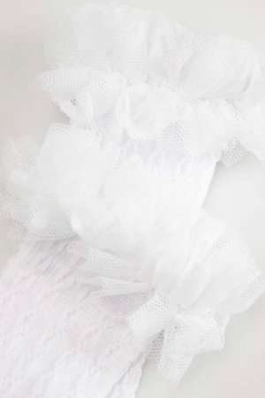 COCCODRILLO zeķes SOCKS GIRL, balts, cm 