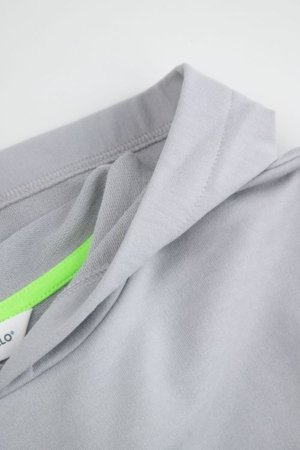 COCCODRILLO džemperis ar kapuci, pelēks, WC6132301VBA-019-146, 146 izmērs 