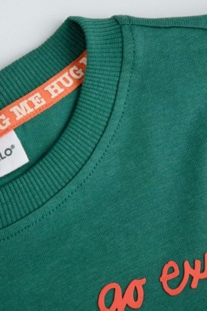 COCCODRILLO t-krekls, zaļš, ZC5143101YBK-011-110, 110 cm 