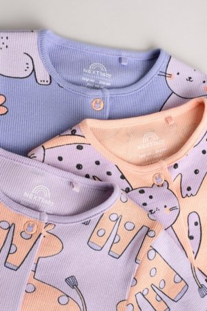 NEXT bodijs ar garām piedurknēm, 3 gab., E18350 80-86 