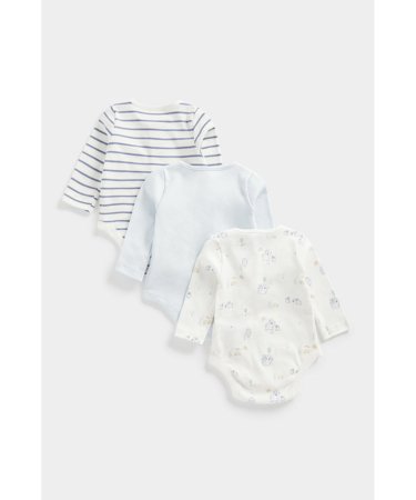 MOTHERCARE bodijs ar garām piedurknēm, 3 gab., CB279 608147