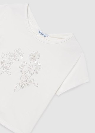 MAYORAL t-krekls ar īsam piedurknēm, natural, 6.002-91, 140 cm 