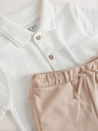 NEXT polo ar īsam piedurknēm + šorti, W63080, 92 cm 