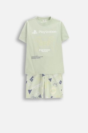 COCCODRILLO pidžama, zaļa, 