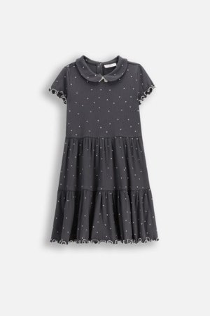 COCCODRILLO kleita ar īsam piedurknēm, pelēka, WC6129201HGK-020-104, 104 cm 