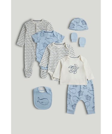 MOTHERCARE komplekts zīdainim 8 gab., AX33601, cm 