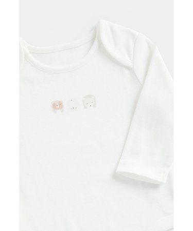 MOTHERCARE bodijs ar garām piedurknēm, 5gab., FC159  