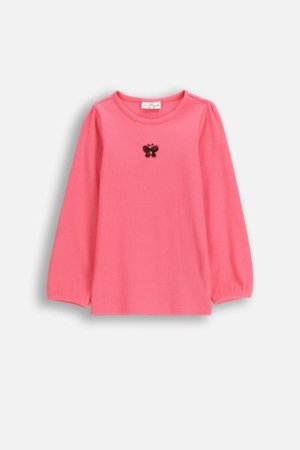 COCCODRILLO t-krekls RAVE GIRL KIDS, rozā, cm