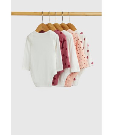 MOTHERCARE bodijs ar garām piedurknēm 5 gab., IF756 86 