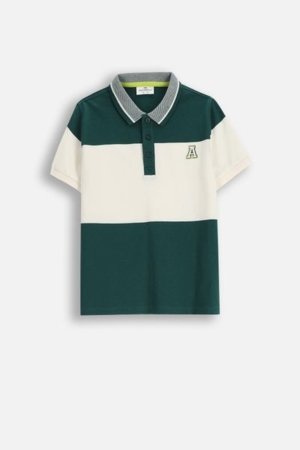 COCCODRILLO t-krekli ACADEMY BOY JUNIOR, zaļš, ZC5143601ABJ-011-128, 128 cm 