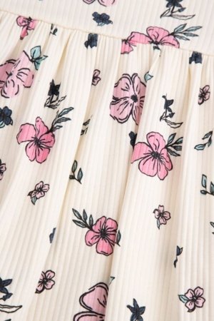 COCCODRILLO kleita ar garām piedurknēm, krēmkrāsa, izmērs 