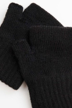 COCCODRILLO cimdi ACCESSORIES WINTER GIRL, melns, ZC5360801AWG-021-M, M cm 