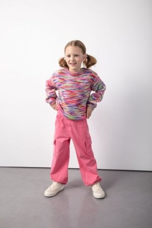 COCCODRILLO džemperis RAVE GIRL KIDS, krāsains, cm 